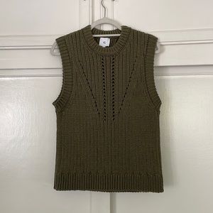 G. Label (goop) Green Sweater Vest
